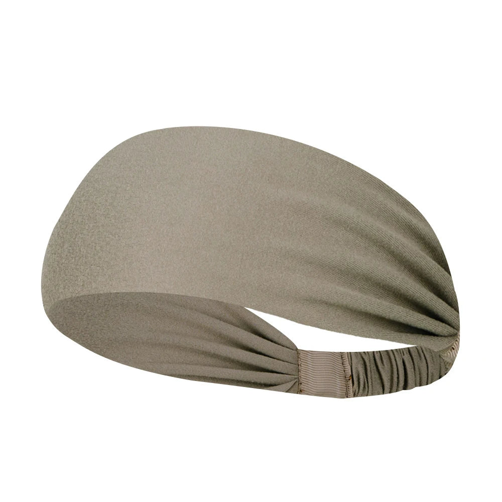 Sports Headbands for Men Women 1PC Non-Slip Moisture Wicking Workout Sweatband Fitness Running Cycling Football Yoga Hairband