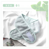 Soft Toweling Hair Accessories Girls Headbands for Face Washing Bath Makeup Hair Band Women Adjustable SPA Facial Headband