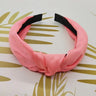 Fashion Top Knot Satin Headbands Wide Fabric Makeup Hairbands for Women Girls Ladies Washing Hair Hoops Bezel Hair Accessories