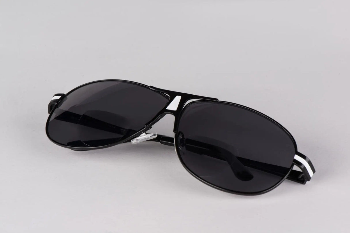 Double Lens Sunglasses and Reading Glasses Dual Function Glasses Metal Eyeglass Frame Sunglasses