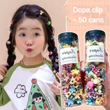 Colorful Candy Clasp Clip Mini Small Princess Head Broken Hair Clip Summer Forehead Bangs Side Clip Broken Hair Headpiece.