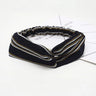 Women Headband New Fashion Hair Bands Bohemian Cross Elastic Hair Band For Ladies Black Purple Female Head band Hair Accessories