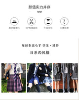 Lazy JK Ties Women Plaid Neck Tie Girls Japanese Style for Jk Uniform Cute Necktie Plaid Uniform School Accessories