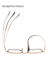 High Quality Ultralight Pure Titanium Glasses Frame for Men and Women Fashionable Retro Eyeglasses Optical Prescription Eyewear