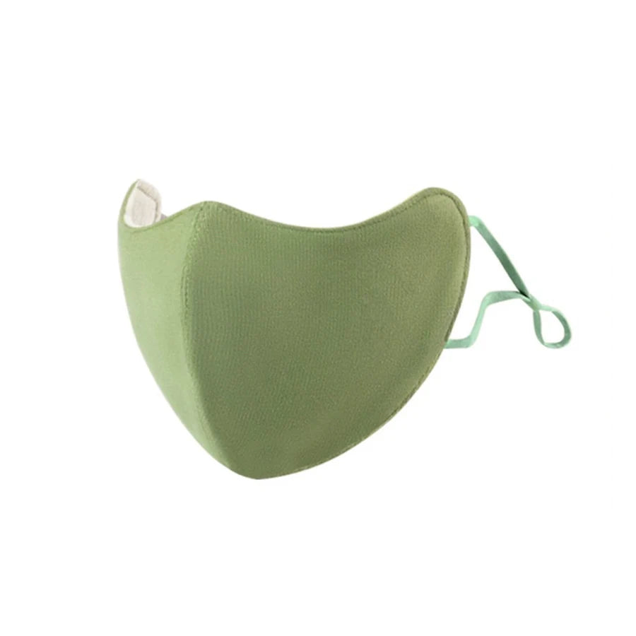 Fashion Warm Face Mask for Women High Quality Washable Reusable Anti Dust Windproof Mouth-muffle Winter Warm Breathable Mask