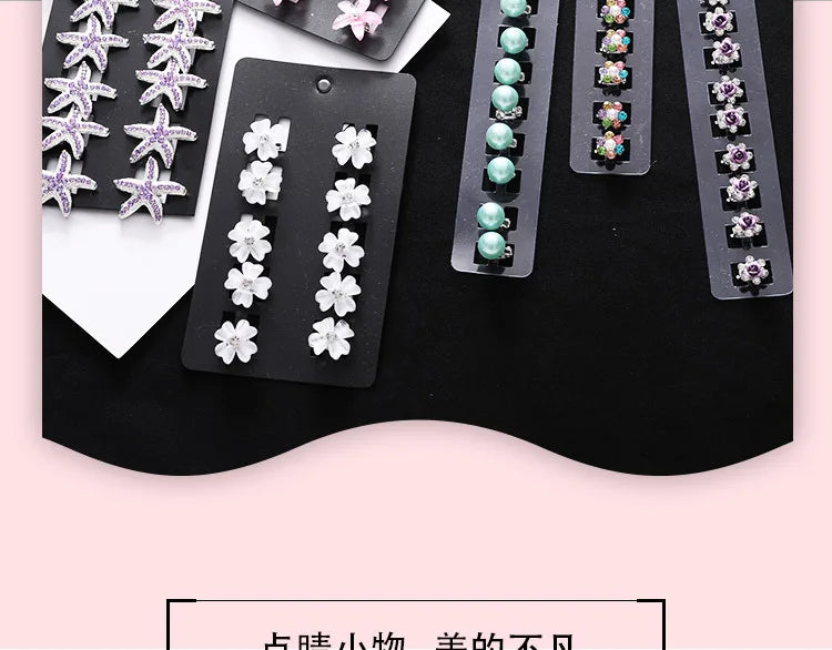Hair Accessories Clip Pinzas Para El Cabello Butterfly Bands Girls Cheveux Korean Kids Fashion Cute Mollette Capelli Hairclips