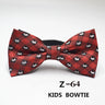 53 Color Children's Bow Tie Fashion Jacquard Baby Neckties Tie Baby Kid Kids Classical Pet Striped Butterfly Elastic Cord BowTie