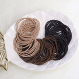 New Color Nylon Elastic Hair Tie Rubber Band for Women Men Thin Hairbands Ponytail Holder Hair Accessories