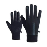 Womens Autumn and Winter Sports Warm Gloves Waterproof and Anti Slip Cycling Gloves Wind and Cold Resistant Outdoor Activity Glo