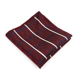 High Grade New Style Jacquard Woven Hanky Pocket Square Dot Striped Floral Handkerchief Fit Formal Party Workplace Suit Gift