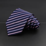 New Design Wedding Men Tie Purple Solid Striped Paisley Flower Neckties Men Business Dropshipping Groom Collar Accessories Gift