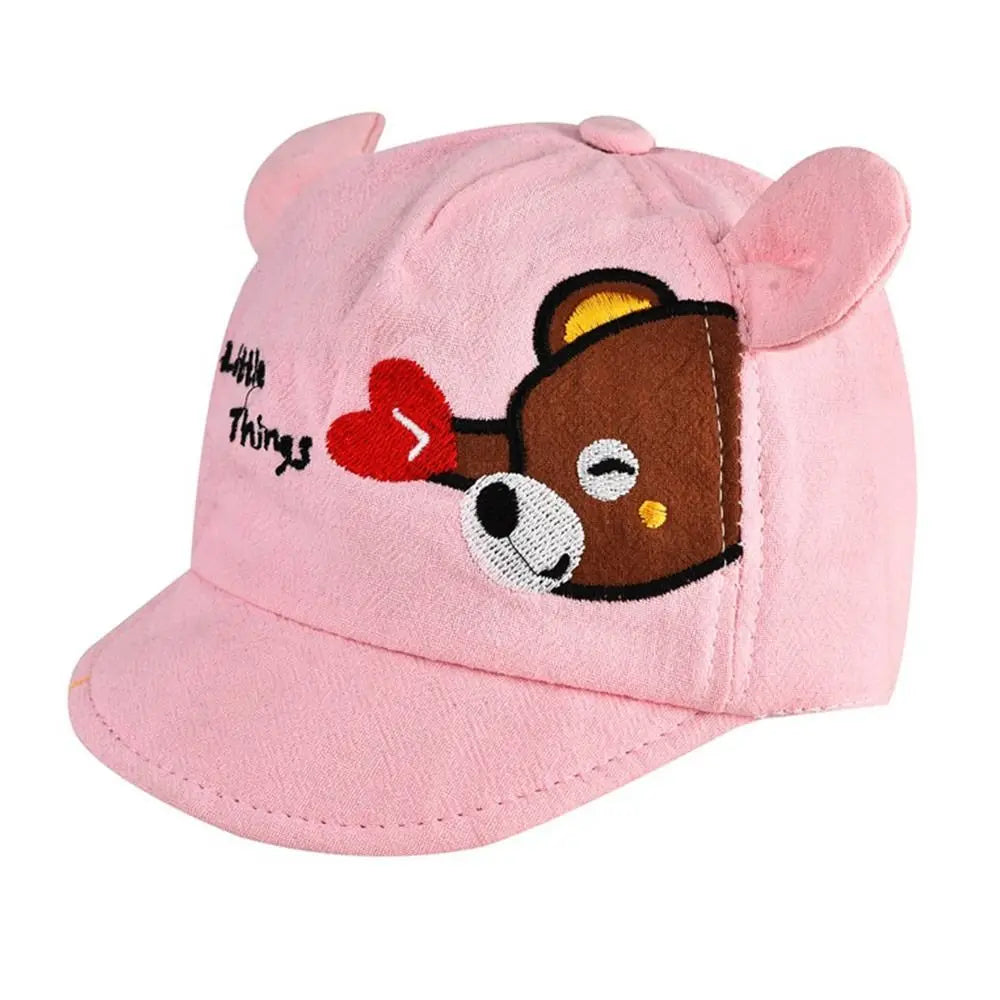 Spring Summer Cartoon Baby Baseball Cap Kids Boys Girls Sun Hat Outdoor Toddlder Children Adjustable Cap Peaked Caps
