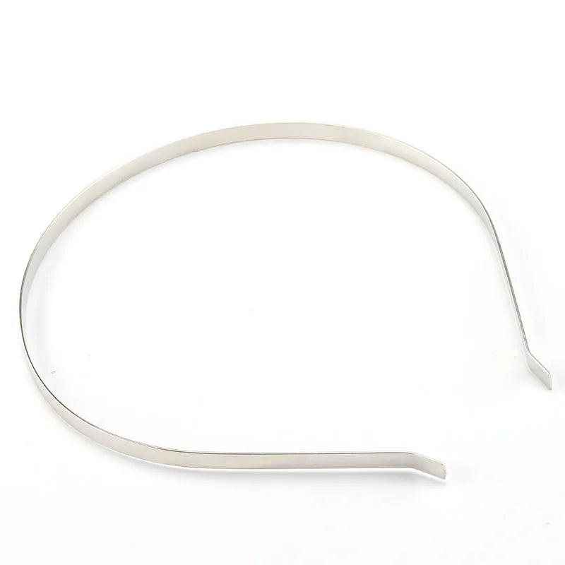 5pcs Blank Metal Headbands DIY Headbands Plain Thin Headbands for Making Hair Accessories For Jewelry