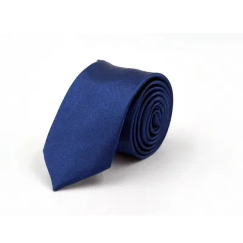 Solid Color Tie Polyester Material Business Executive Formal Fashion Tie for Men and Women