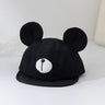 Cute Bear Ear Baby Hat Kids Boy Girl Soft Cotton Peaked Bonnet Caps Children Cartoon Casual Sun Visor Hats