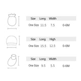 Newborn Hat+Gloves+Socks Set for Baby Boy&Girl Cotton Fall Casual Photography Props Soft Headwear Infant Nightcap Fashion