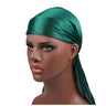 Elasticity Baotou Cap Hair Bands Simulation Silky Durag Long Tail Pirate Hat Headband Turban for Children Kid Ribbon Accessories