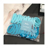 50PCS/Set Women Girls 4CM 2CM Colorful Nylon Elastic Hair Bands Ponytail Holder Rubber Bands Scrunchie Headband Hair Accessories