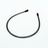 Black Metal Wavy Headband Men Women's Hair Band Head Hoops Bands Headwear Sport Headbands Hairband Bangs Holder Hair Accessories