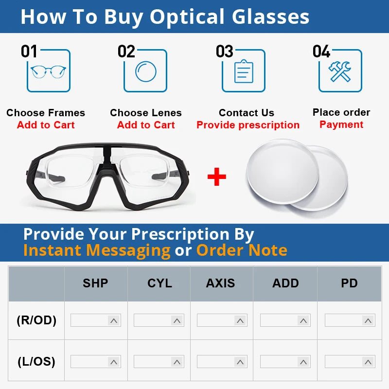 Optical Lenses For KE9022 Style Prescription 1.56 1.61 1.67 1.74 Aspheric Myopia Frame Sunglasses Bike Eyewear Cycling Glasses