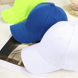 Fashion Candy Color Kids Baseball Cap Sun Protection Boy Girls Hat Adjustable Travel Children Baseball Cap Baby Summer Sun Hat