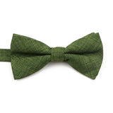 High Quality Mens Solid Color Bowtie Set For Men Children Wedding Party Dinner Accessory Pink Orange Father-son Bow Tie Gift