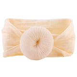 Baby Headband Newborn Girl Headbands Infant Turban Toddler Hair Accessories Nylon Cotton Headwrap Hair Band Cute Kawaii Soft