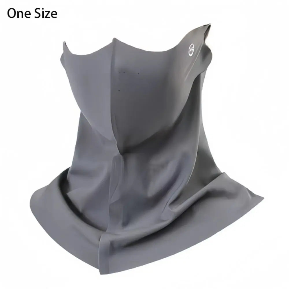 Ice Silk Sun Protection Mask Cool 3D Breathable Sunshade Face Mask Dustproof Neck Protection Anti-UV Neck Scarf Cycling