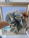 Fashion Lace Scrunchies Romantic Elastic Hair Bands Girl Solid Ponytail Holder Tie Headwear Hair Rope for Women Hair Accessories