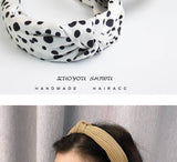 New Flower Headbands For Women Hair Hoop Knot Turban Headband Elastic Hairband Hair Accessories for Girls No Slip Stay