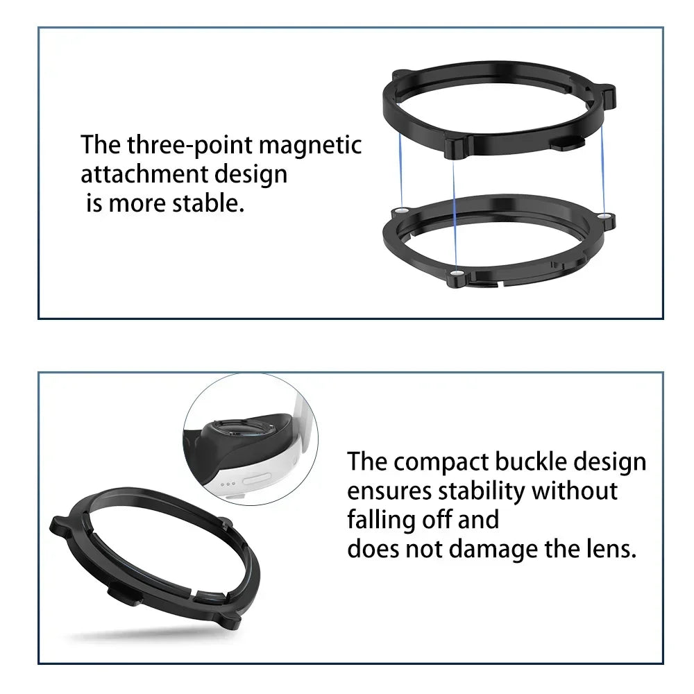 For Quest 3 lens Magnetic eyeglass frames anti-blue light optical lenses protection VR accessories for Oculus/Meta Quest 3