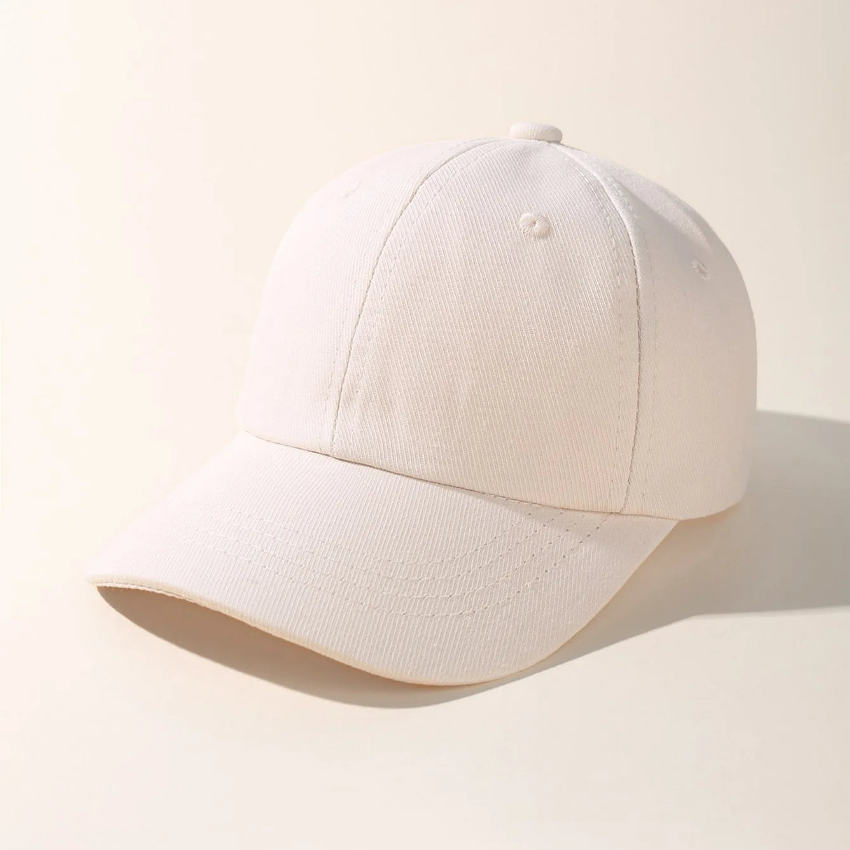 Kids Snap Back Baseball Cap Solid Color Spring Summer Hip Hop Boy Hats Sun Caps Adjustable Breathable Outdoor Travel Kids Hats