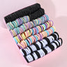 250/300Pcs Girls Colorful Hair Bands Set Nylon Elastic Rubber Band Children Ponytail Holder Scrunchies Kids Hair Accessories