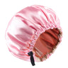 Women Shower Cap Sleeping Satin Bonnet Lace-up Bow Waterproof Women Braids Curly Night Hat Beauty Parlor Cap Salon Hat