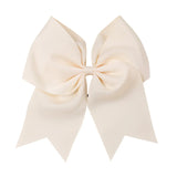 8'' Large Elastic Hair Bows Head Rope Bands Grosgrain Ribbon Hair Ties Boutique Bow Tie For Girls Headwear Hair Accessories