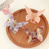 Retro Butterfly Hair Clips Back Of The Head Hair Claws Sweet Coiled Hairpin Women Lady Girl Headwear Hair Styling Tools