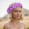 Women Braids Headbands Candy Color Elastic Hairbands Female Bandanas Girls Diamonds Hair Bands Headwear Accessories