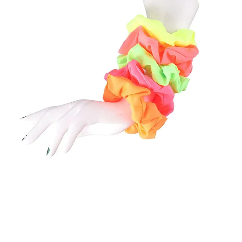 Elastic Neon Colour Scrunch Hair Ties Hair Accessories Headwear Hair Rope