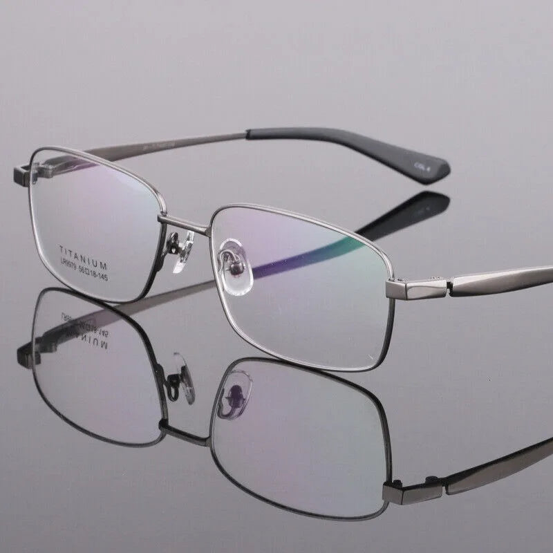 BETSION New Retro Square Pure Titanium Upscale Men Optical Glasses Frames Women Fashion Prescription Eyeglasses