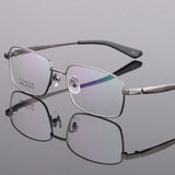 BETSION New Retro Square Pure Titanium Upscale Men Optical Glasses Frames Women Fashion Prescription Eyeglasses