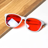 Blue Light Blocking Glasses Red Lenses Glasses for Better Sleep Orange Lens for Long Time Working Not Sunglasses for Outdoor