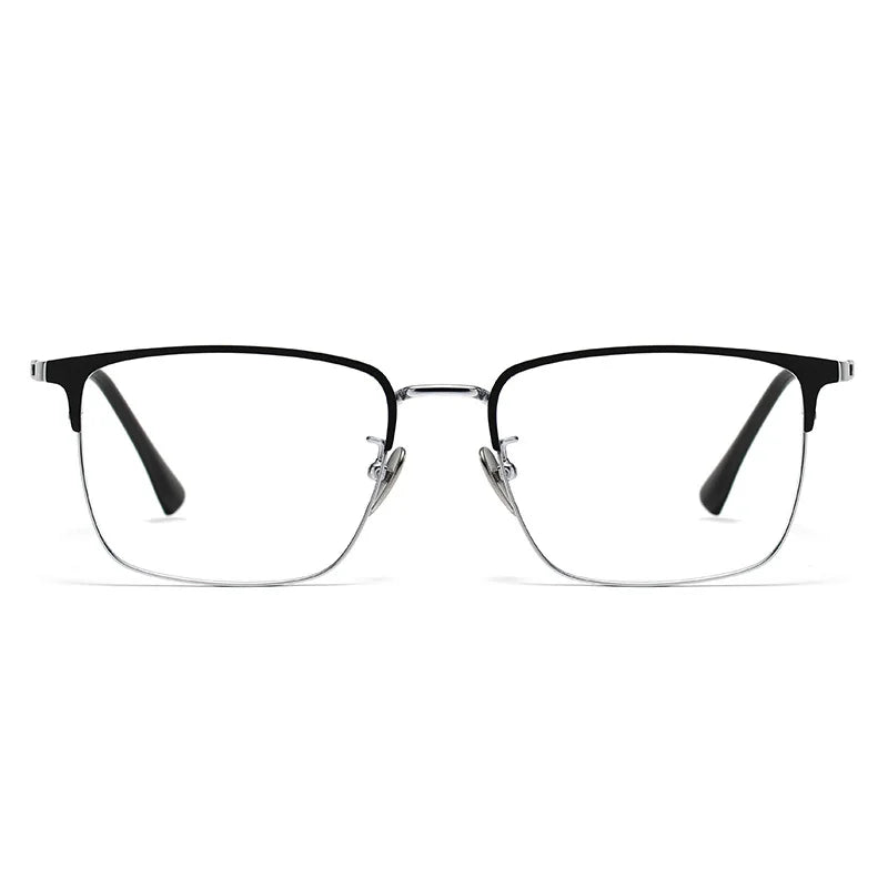FIRADA Fashion Comfort Glasses Retro Luxury Titanium Square Eyewear Optical Prescription Eyeglasses Frame For Men Women 20363-C
