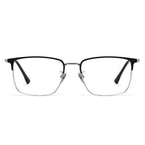 FIRADA Fashion Comfort Glasses Retro Luxury Titanium Square Eyewear Optical Prescription Eyeglasses Frame For Men Women 20363-C