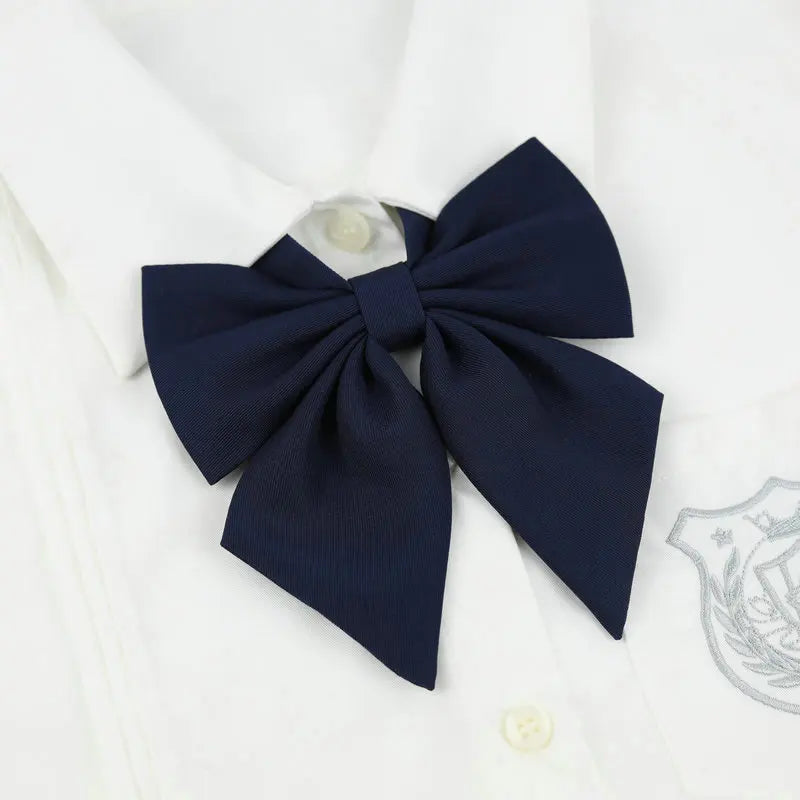 New Fashion Blue Uniform JK Bow Tie Colorful Women's Shirts Bowtie School Wedding Party Bowknot Butterfly Knot Suits Accessories