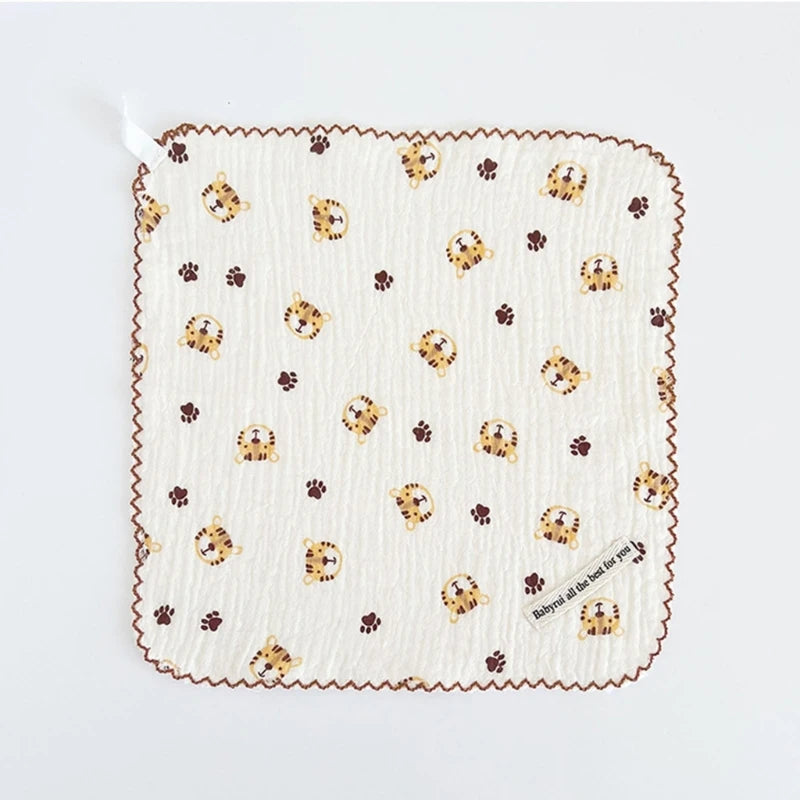 Cotton  Towel Newborn Baby Items Muslin Baby Bibs Handkerchief Soft Saliva Towel  Feeding Burp Cloths Facecloth