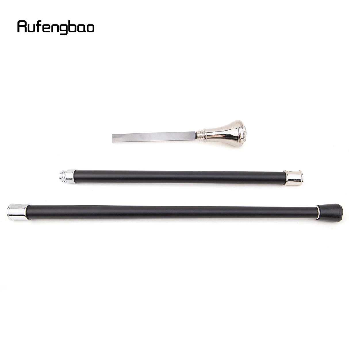 White Freemasonry Freemasons VG Totem Relief  Walking Stick with Hidden Plate Self Defense Fashion Cane Cosplay Crosier 93cm
