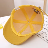 Girls Boy Adjustable Hat Children's Kid Baseball Cap Sunscreen Baby Hat Hip Hop M Letter Embroidered Kids Caps 1-6-8-12-15 Years