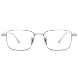Xbora Men's Ultra-Light Pure Titanium Glasses Frame Business Square Flexible Optical Women's Prescription Eyelasses 1908