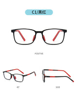 54671 Square Blue Light Blocking Glasses for Girl Optical Glasses Frame Boy Anti Glare Computer Eyeglasses Child Uv400