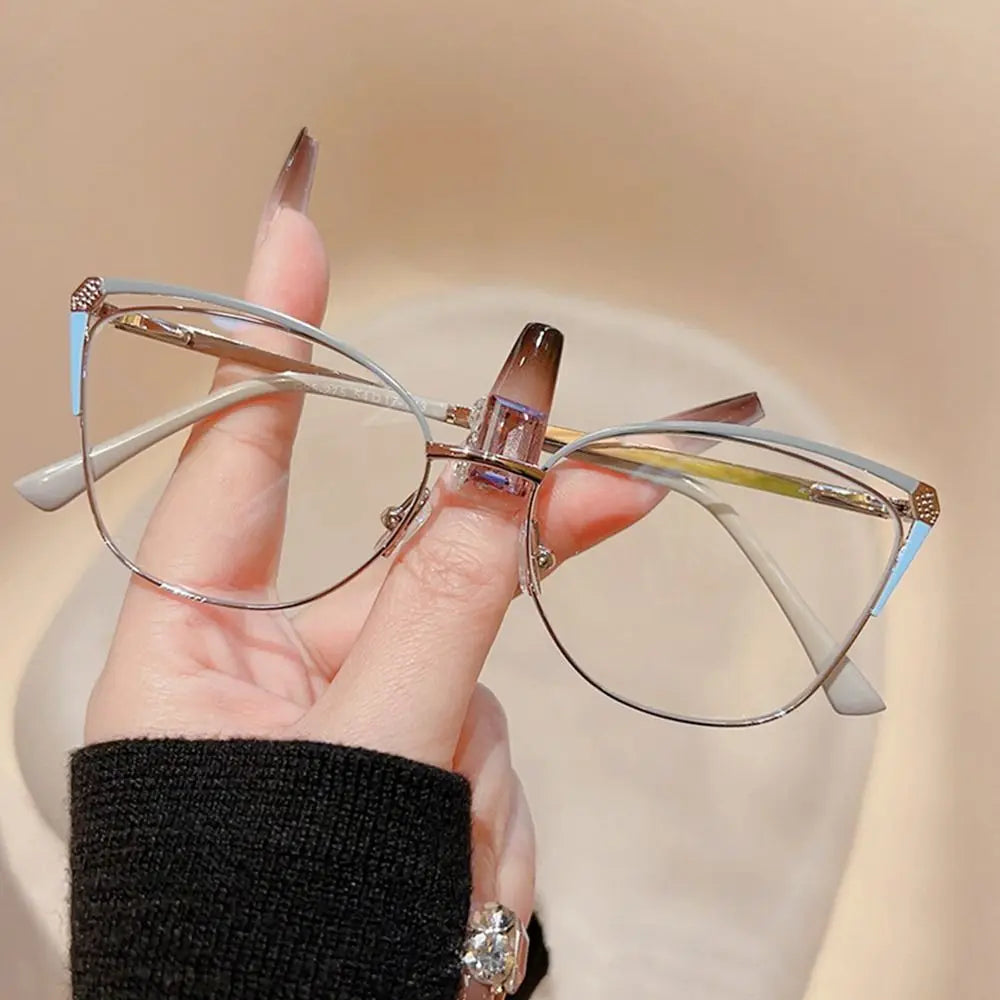 Blue Light Blocking Women Designers Eyeglasses Optical Spectacle Computer Eye Protection Glass Fashion Eyewear